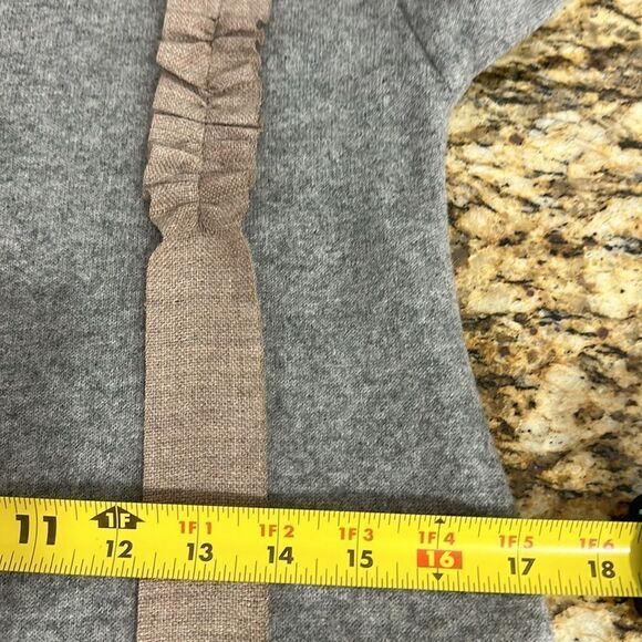 Unlabel Gray Wool Blend Long Sleeve Fit & Flare Dress Size S - Picture 12 of 13